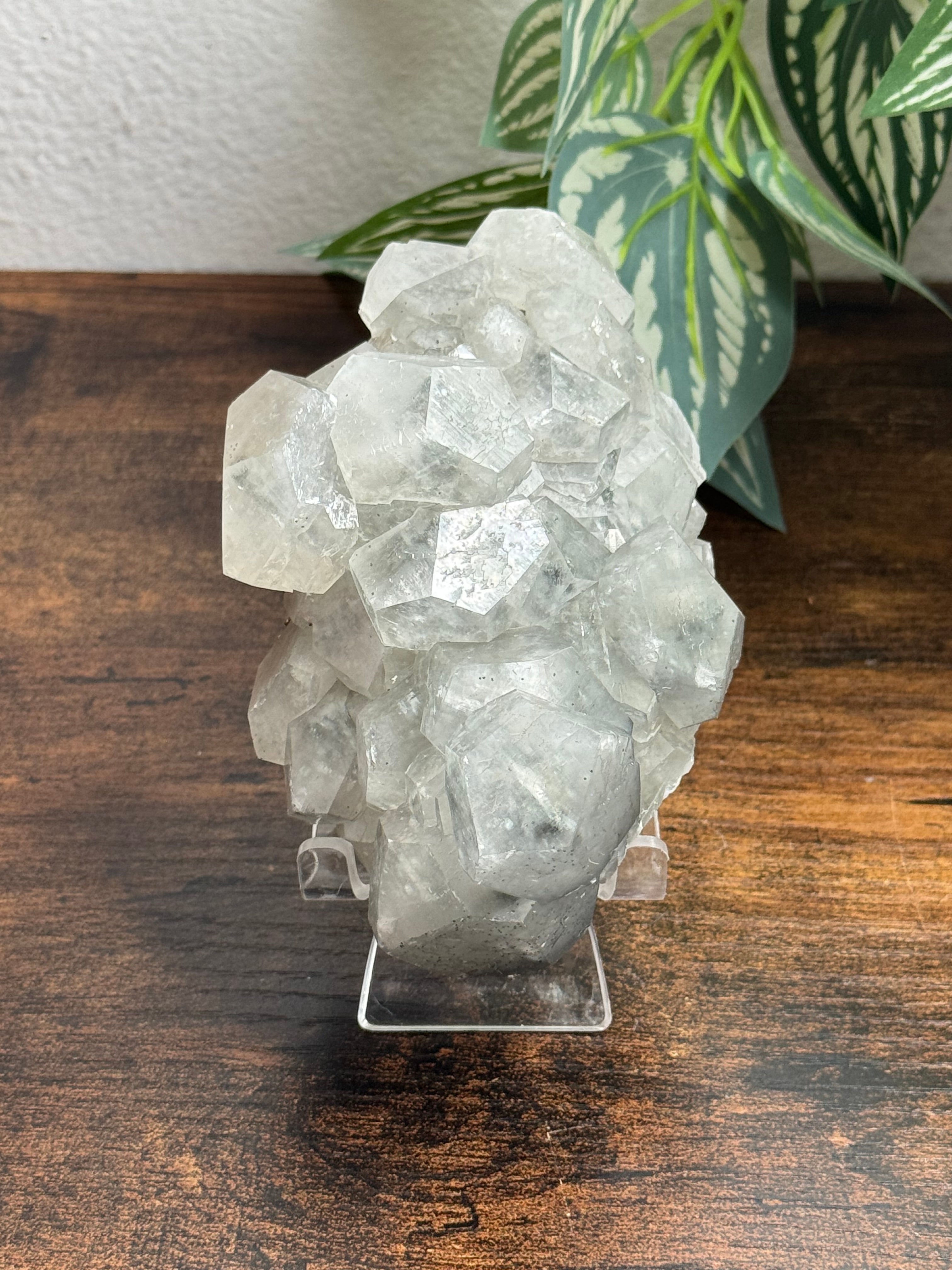 Octahedron calcite w/pyrite