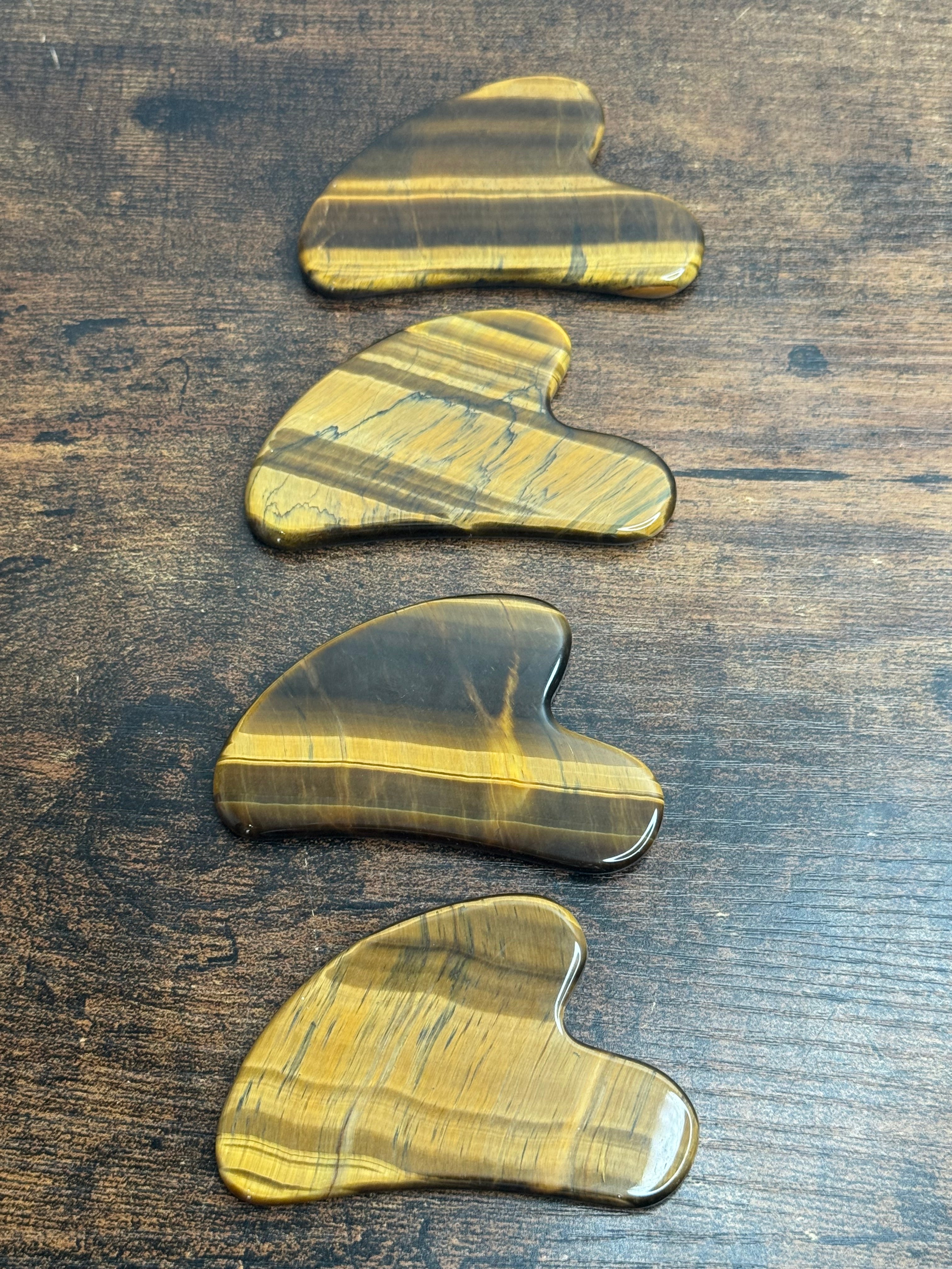 Tigers eye gua sha