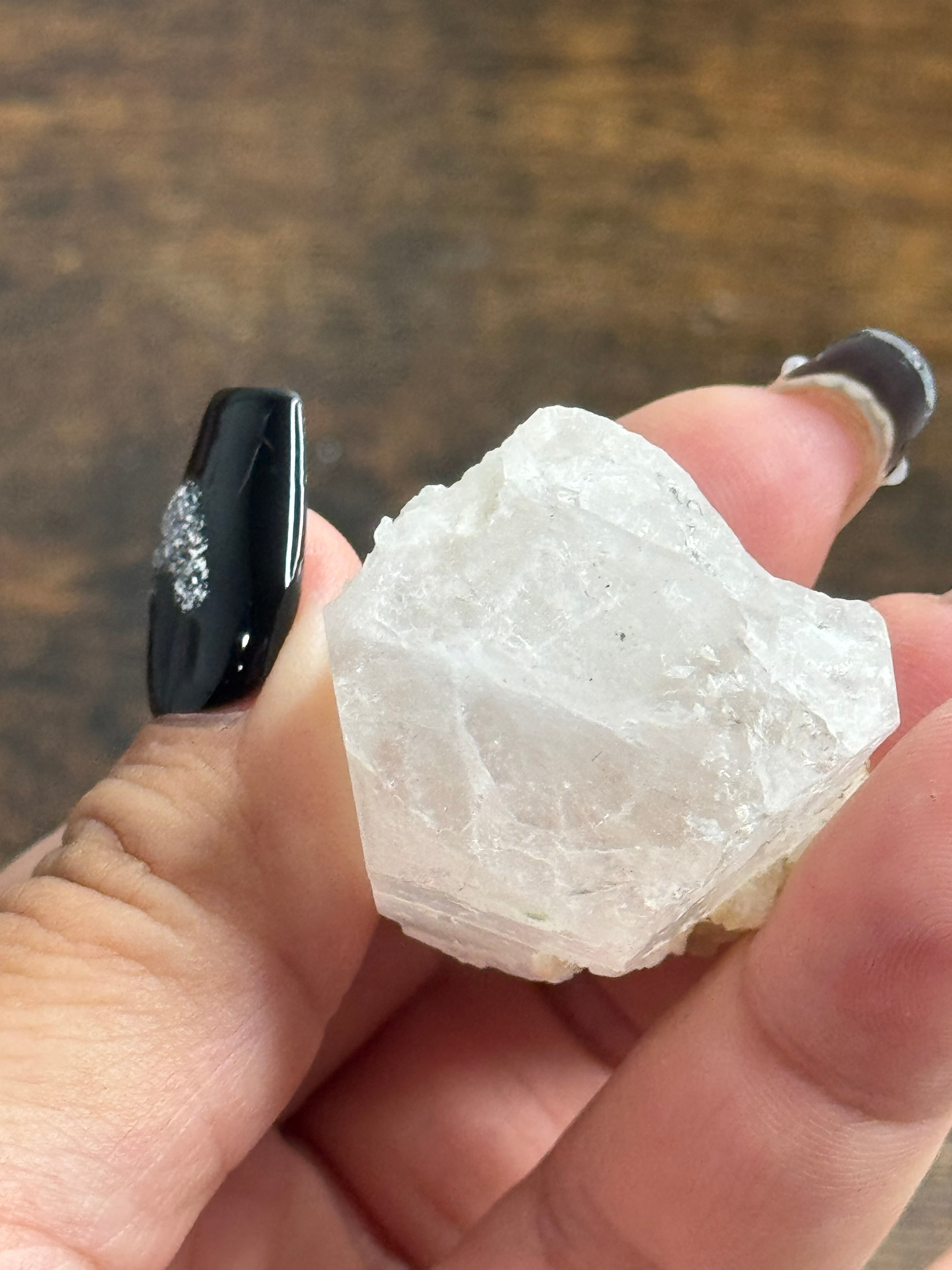 Morganite in the raw