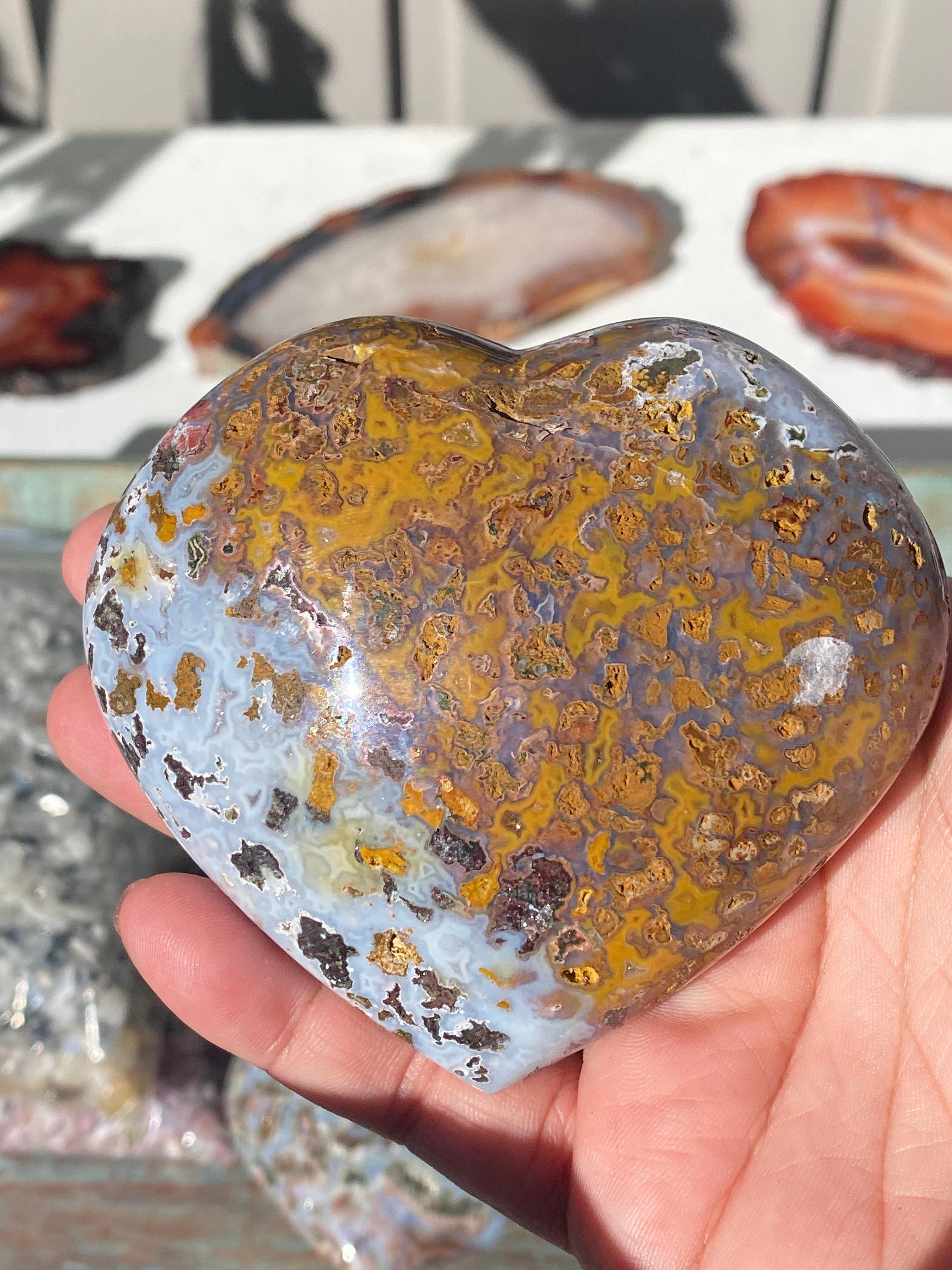 OCEAN JASPER HEART MADAGASCAR