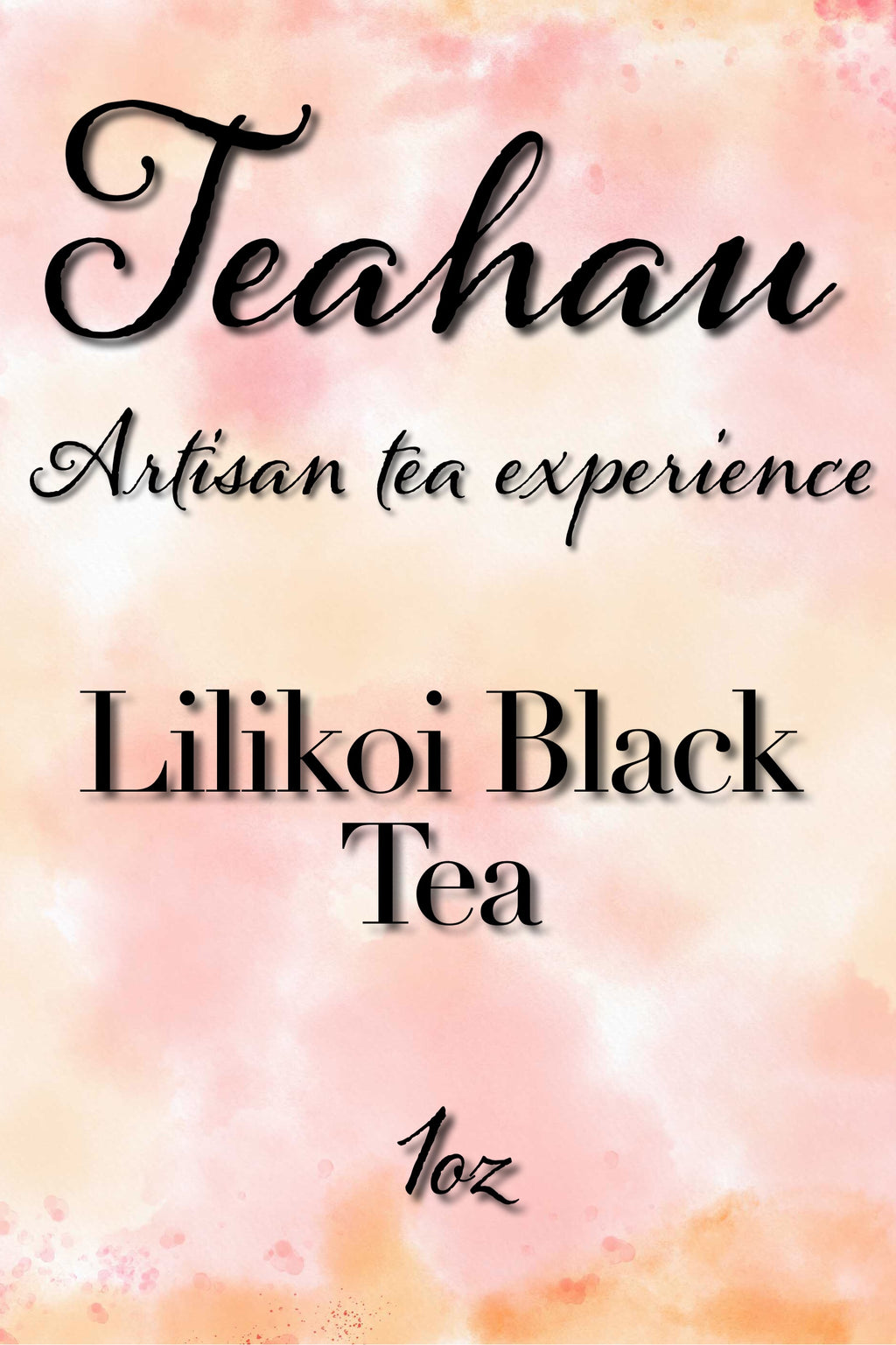 Lilikoi Black Tea 1 oz