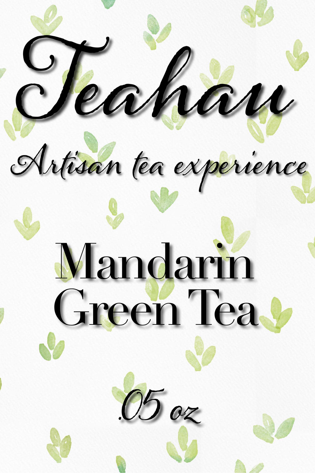 Mandarin Green Tea .50 oz