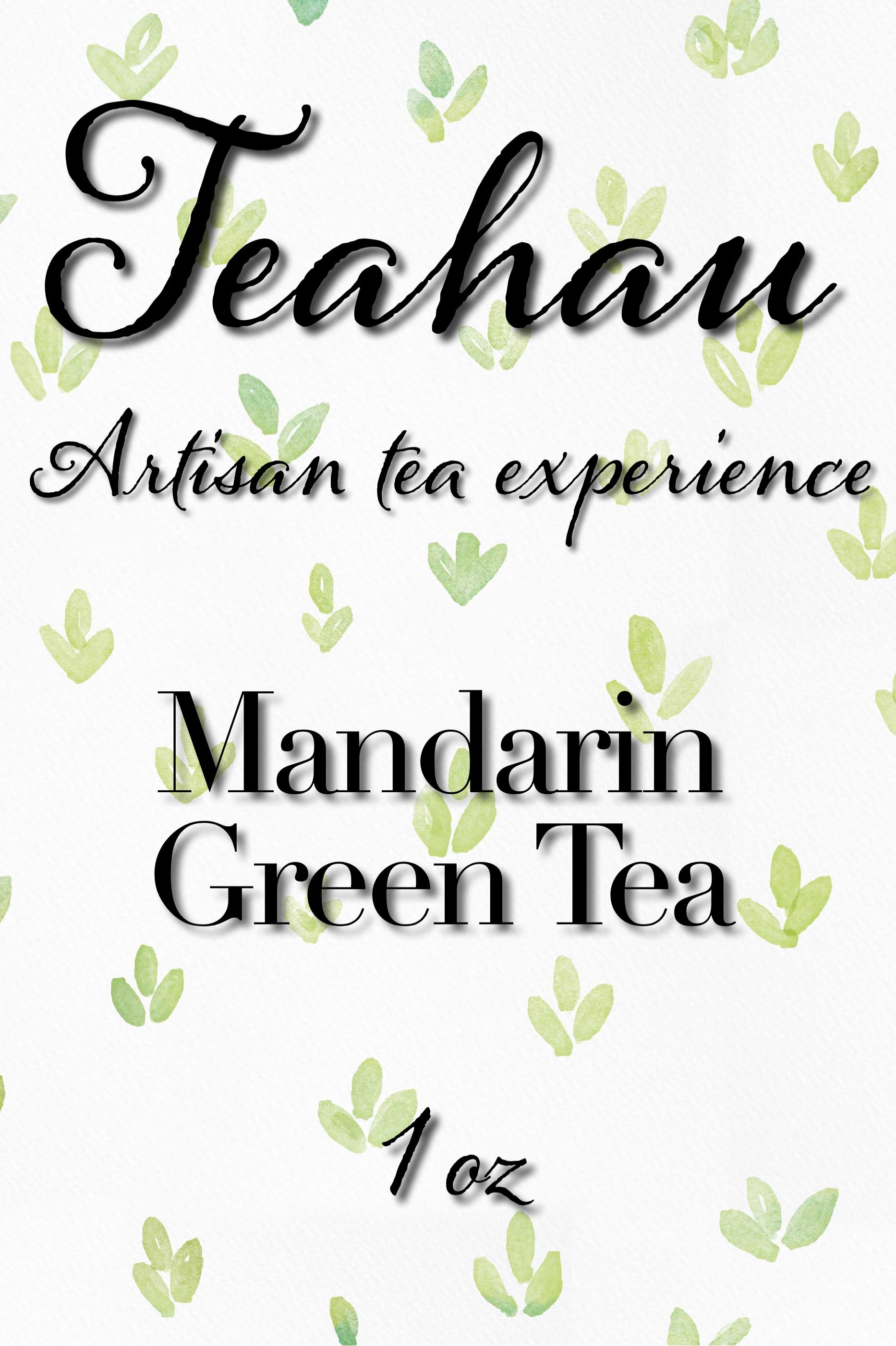 Mandarin Green Tea 1 oz