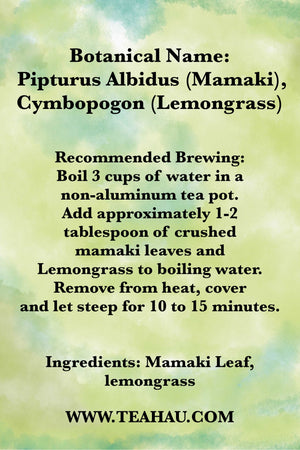 Mamaki Lemongrass Blend 1 oz